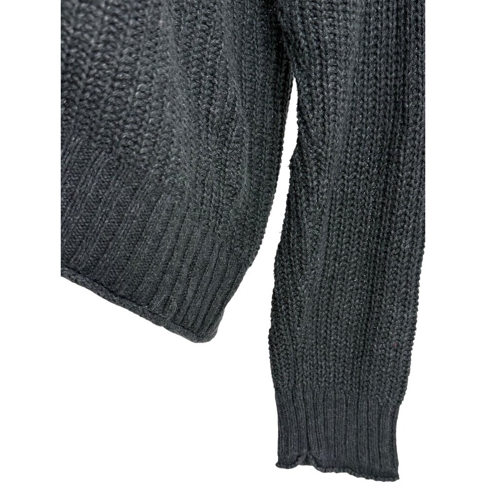 AE Cozy Relaxed Fit Striped Knit Sweater | Retro 90s Casual Soft Grunge Preppy - Picture 7 of 16
